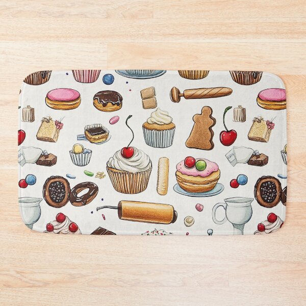 Item preview, Colorful Baking Treats on Clean White Space designed and sold by Piotrek0001.