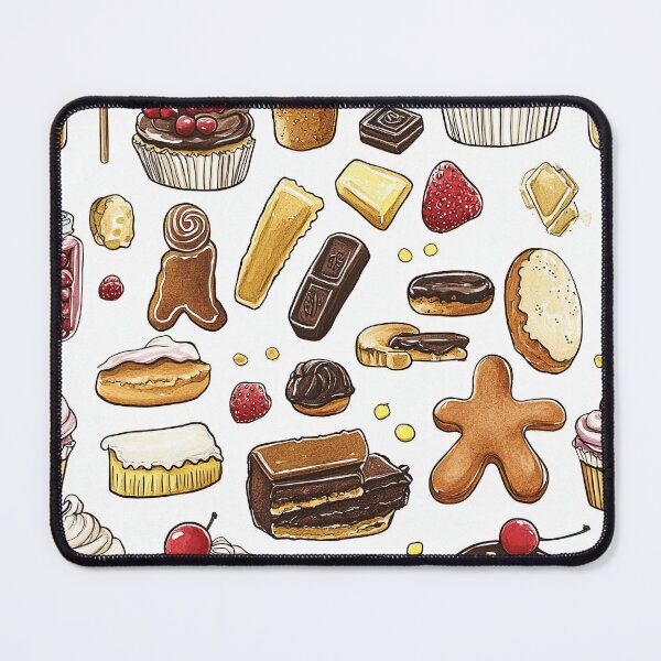 Item preview, Watercolor Delight of Lollipops and Tartlets designed and sold by Piotrek0001.