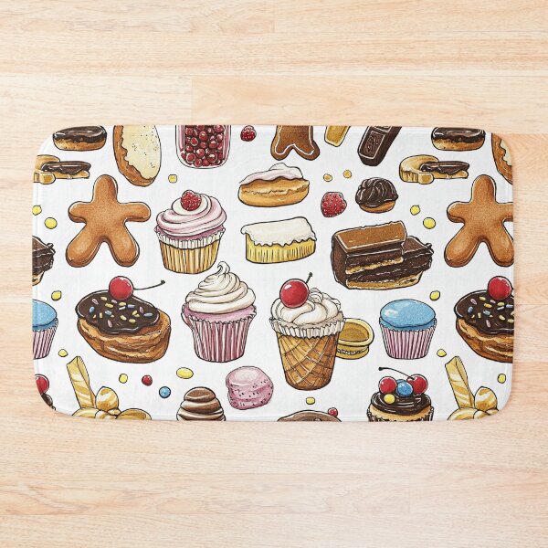 Item preview, Watercolor Delight of Lollipops and Tartlets designed and sold by Piotrek0001.
