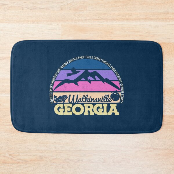 Item preview, Watkinsville Georgia Sunset Retro Vintage Local Pride Logo designed and sold by CRHPOD20.