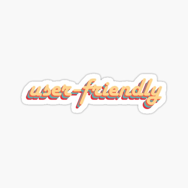 Item preview, User-Friendly (funky) designed and sold by UserThreads.