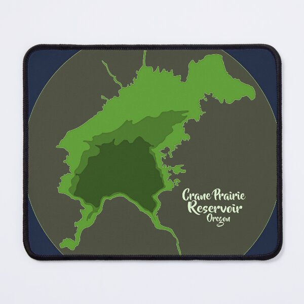 Item preview, Crane Prairie Reservoir, Oregon designed and sold by Saltypants.
