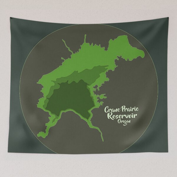 Item preview, Crane Prairie Reservoir, Oregon designed and sold by Saltypants.