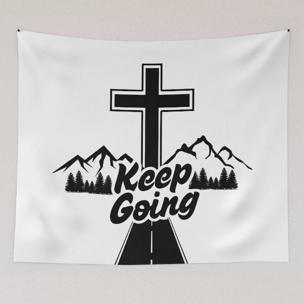 Item preview, Keep Going Christian Journey designed and sold by MoriaStore.