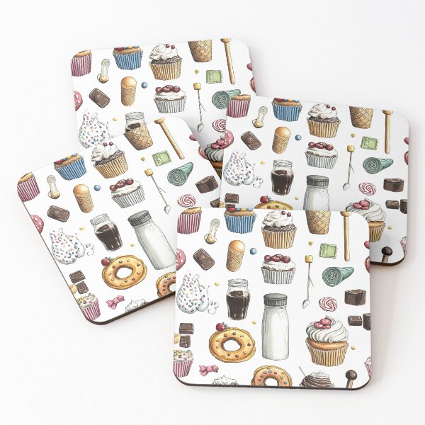 Item preview, Artistic Arrangement of Colorful Baked Goodies designed and sold by Piotrek0001.