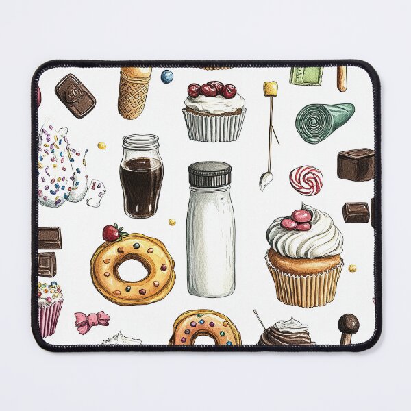 Item preview, Artistic Arrangement of Colorful Baked Goodies designed and sold by Piotrek0001.