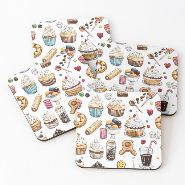 Item preview, Fun and Tasty Sweets in Whimsical Display designed and sold by Piotrek0001.
