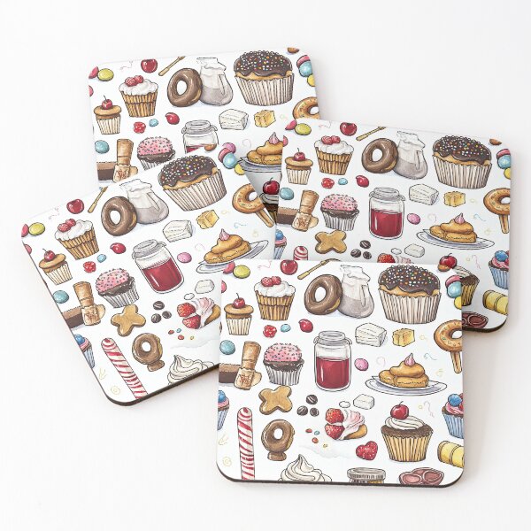 Item preview, Delicious Looking Pastries with Cheerful Accents designed and sold by Piotrek0001.