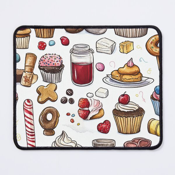 Item preview, Delicious Looking Pastries with Cheerful Accents designed and sold by Piotrek0001.