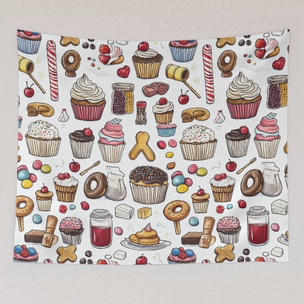 Item preview, Delicious Looking Pastries with Cheerful Accents designed and sold by Piotrek0001.