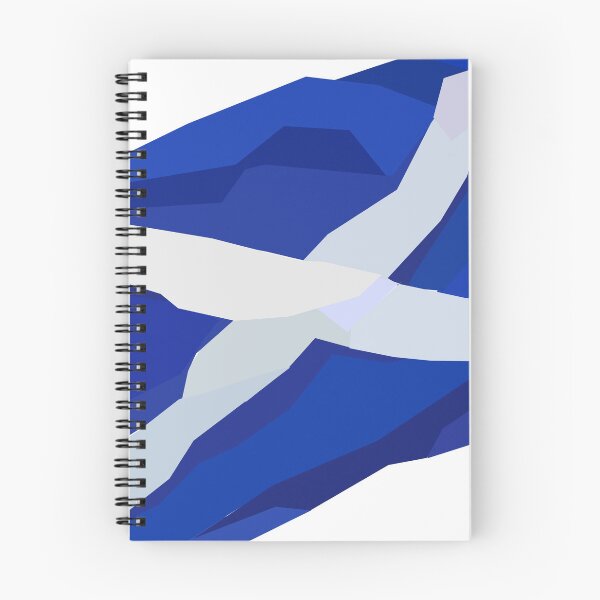 Item preview, Scottish Flag, Saltire by Chris Corish designed and sold by CrookedPaintbrushStudios .
