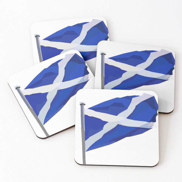 Item preview, Scottish Flag, Saltire by Chris Corish designed and sold by CrookedPaintbrushStudios .