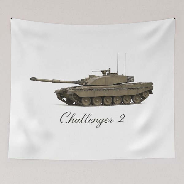 Item preview, British Army Challenger 2 Tank designed and sold by Skyframe Aviation.