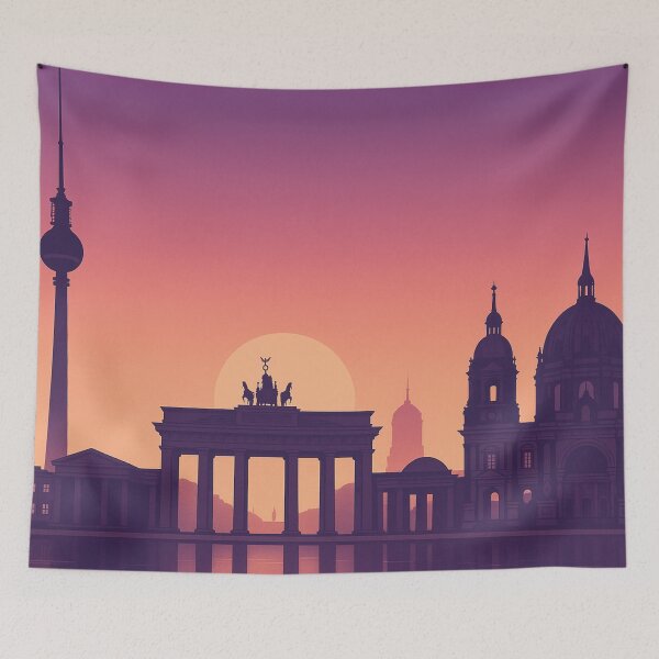 Item preview, great skyline of Berlin, architecture designed and sold by Mauswohn.