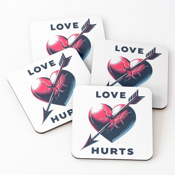 Item preview, love, love hurts, arrow designed and sold by TrueArtVibes.