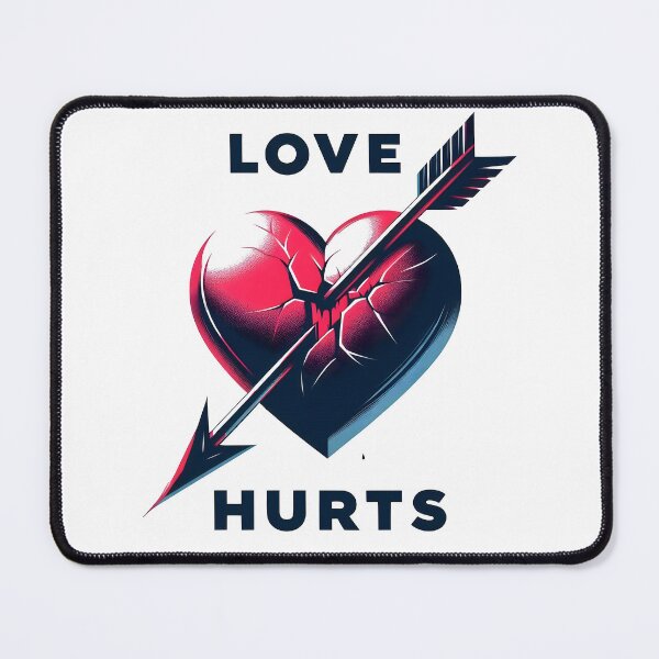 Item preview, love, love hurts, arrow designed and sold by TrueArtVibes.