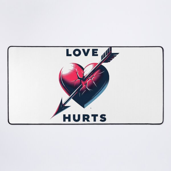 Item preview, love, love hurts, arrow designed and sold by TrueArtVibes.