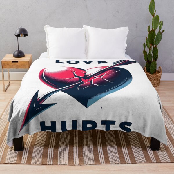Item preview, love, love hurts, arrow designed and sold by TrueArtVibes.