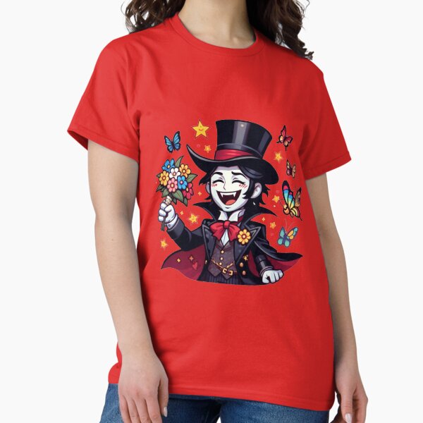 Item preview, Kawaii Vampire Lord – Chibi Gothic Cutie with Big Red Eyes designed and sold by NerdiPop.