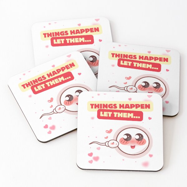 Item preview, Things happen. Let them. designed and sold by E20STUDIO.