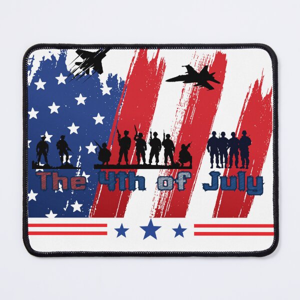Item preview, Military 4th of July Patriotic American Flag – Soldier Tribute Independence Day Design designed and sold by KantaponEarth.