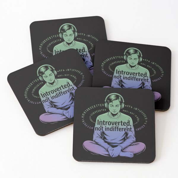 Item preview, Introvert Statement Art – Quiet but Strong Graphic Design designed and sold by Slavicsoul.