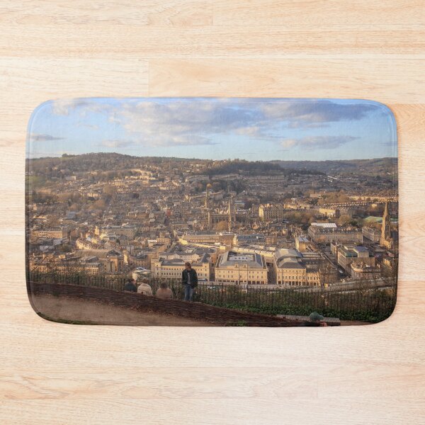 Item preview, Bath Skyline at Sunset designed and sold by Aham Photos.