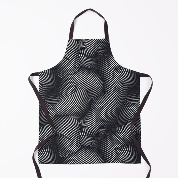 Item preview, Monochrome Flow: Hypnotic Line Illusion designed and sold by Queen Faceless Designs.