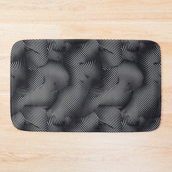 Item preview, Monochrome Flow: Hypnotic Line Illusion designed and sold by Queen Faceless Designs.