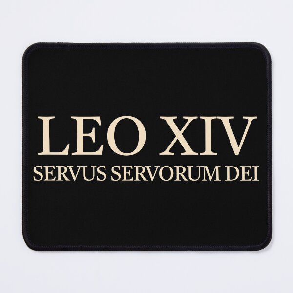 Item preview, Pope Leo XIV, Catholic, Servus Servorum Dei Papal, Minimalist Gold Christian designed and sold by toongstudio.
