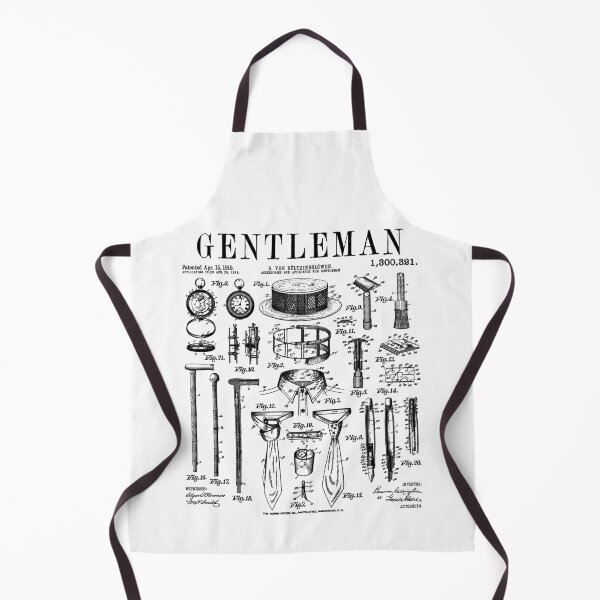 Item preview, Gentleman Dapper Businessman Dad Men Vintage Patent Print designed and sold by GrandeDuc.