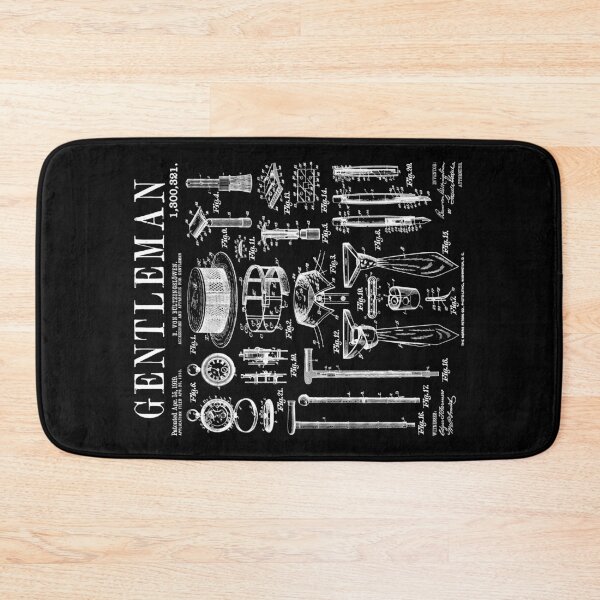 Item preview, Gentleman Dapper Businessman Dad Men Vintage Patent Print designed and sold by GrandeDuc.