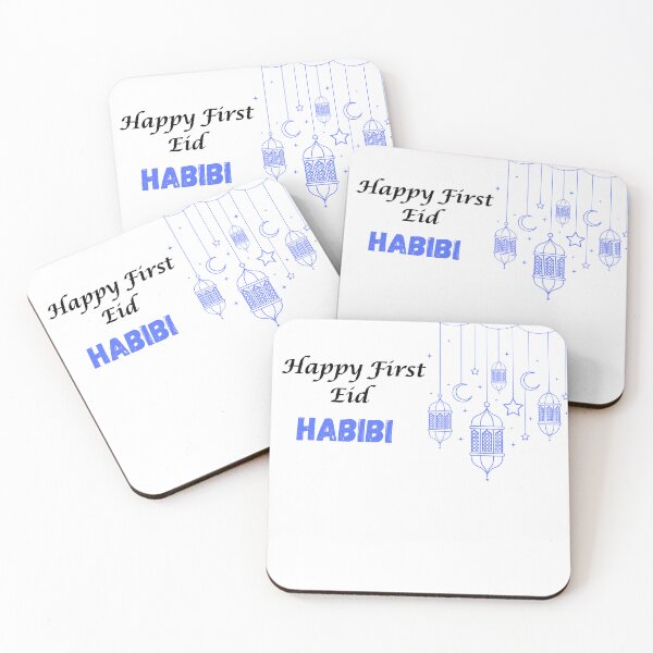 Item preview, Happy First  Eid with Habibi designed and sold by Muslimcorner.