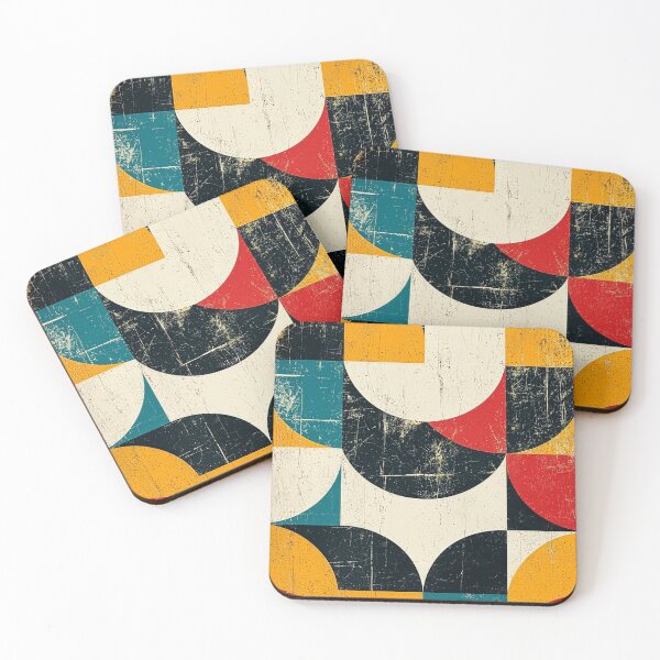 Item preview, Distressed Retro Abstract Circles  2 designed and sold by SparroCreative.