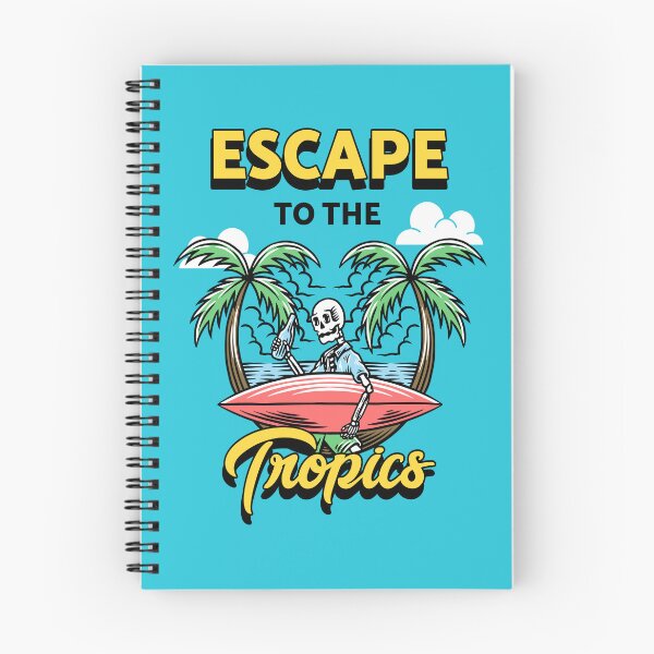 Item preview, Escape to the Tropics Skeleton Surf  designed and sold by rdxart.