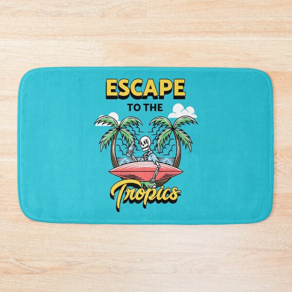 Item preview, Escape to the Tropics Skeleton Surf  designed and sold by rdxart.