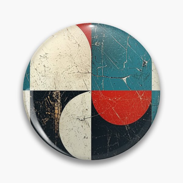 Item preview, Distressed Retro Abstract Circles  3 designed and sold by SparroCreative.