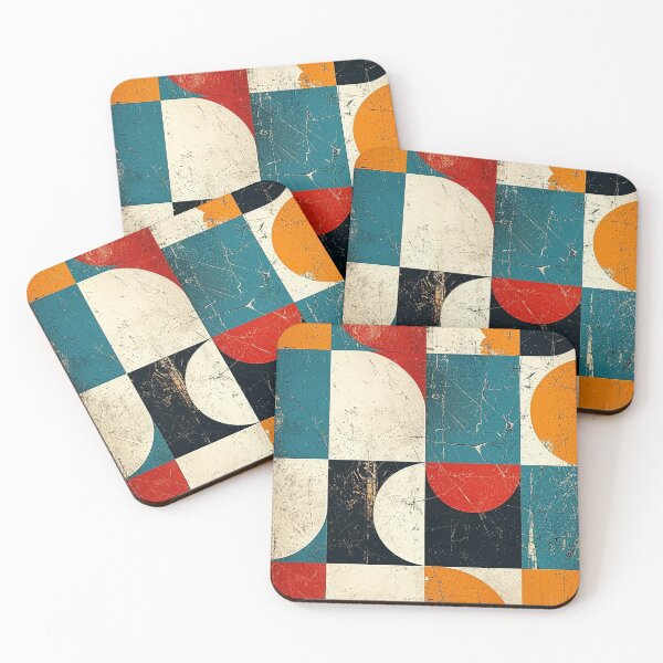Item preview, Distressed Retro Abstract Circles  3 designed and sold by SparroCreative.