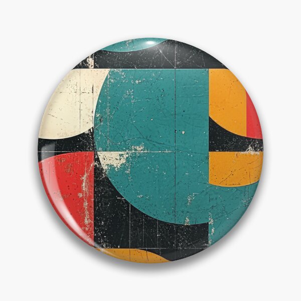 Item preview, Distressed Retro Abstract Circles  4 designed and sold by SparroCreative.