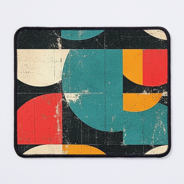 Item preview, Distressed Retro Abstract Circles 4 designed and sold by SparroCreative.