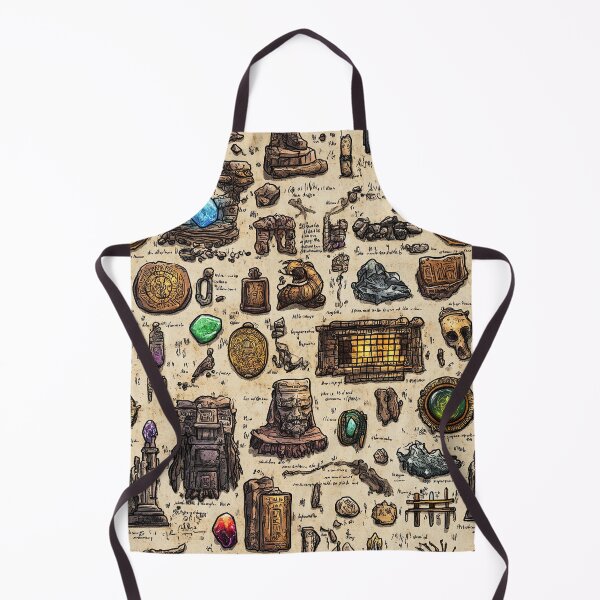 Item preview, Ancient Artifacts and Symbols on Aged Parchment designed and sold by Piotrek0001.
