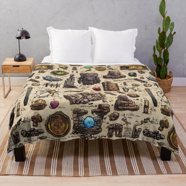 Item preview, Ancient Artifacts and Symbols on Aged Parchment designed and sold by Piotrek0001.