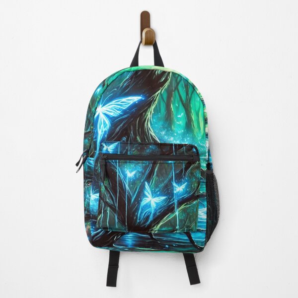 Item preview, Bioluminescent Butterflies in Forest designed and sold by clipify.