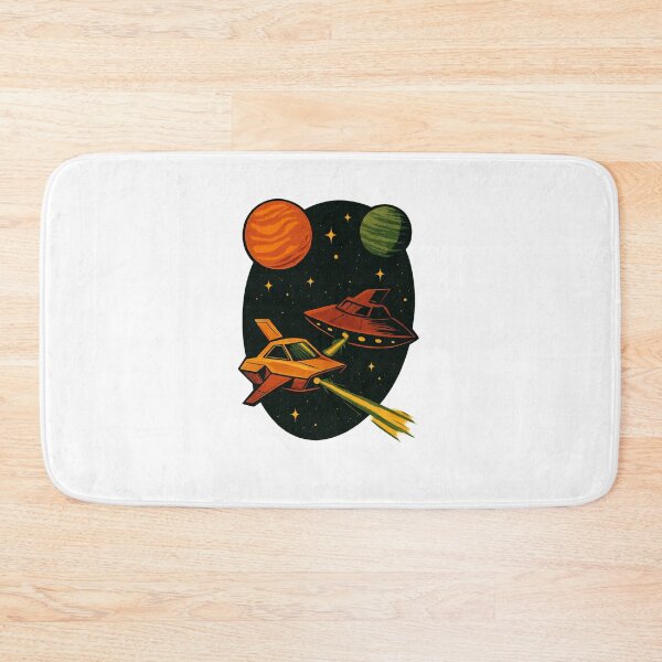 Item preview, Retro Duel – UFO vs Space Racer designed and sold by Fleetwood1994.