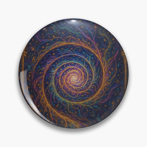 Item preview, "Spiral of Awakening – Cosmic Portal of Mystical Energy" designed and sold by GalenaDeco.
