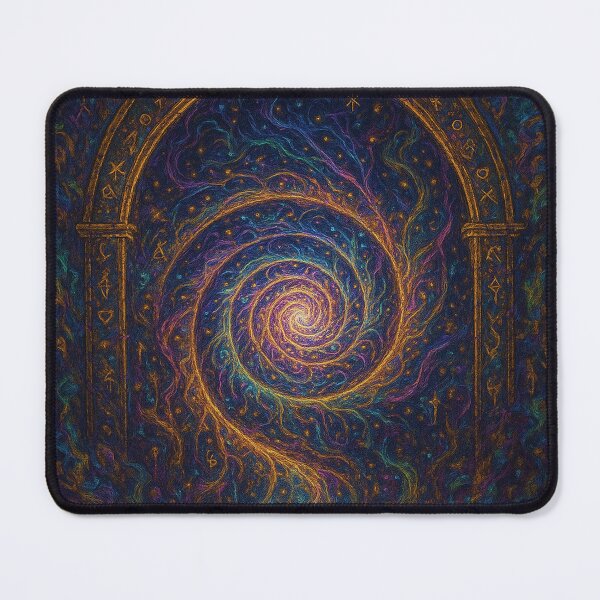 Item preview, "Spiral of Awakening – Cosmic Portal of Mystical Energy" designed and sold by GalenaDeco.