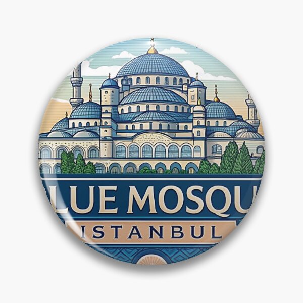 Item preview, BLUE MOSQUE designed and sold by likbatonboot.
