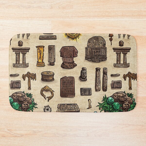 Item preview, Ancient Relics and Symbols on Weathered Parchment designed and sold by Piotrek0001.