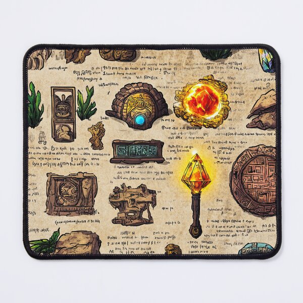 Item preview, Forgotten Objects and Symbols in Ancient Scroll Style designed and sold by Piotrek0001.