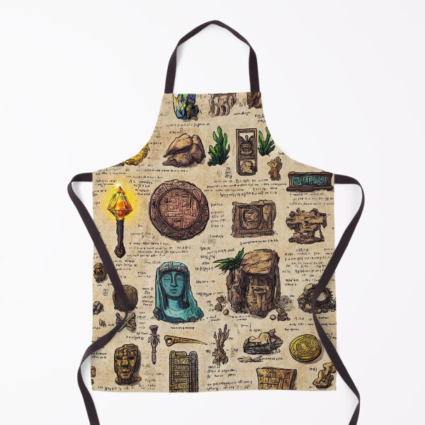 Item preview, Forgotten Objects and Symbols in Ancient Scroll Style designed and sold by Piotrek0001.
